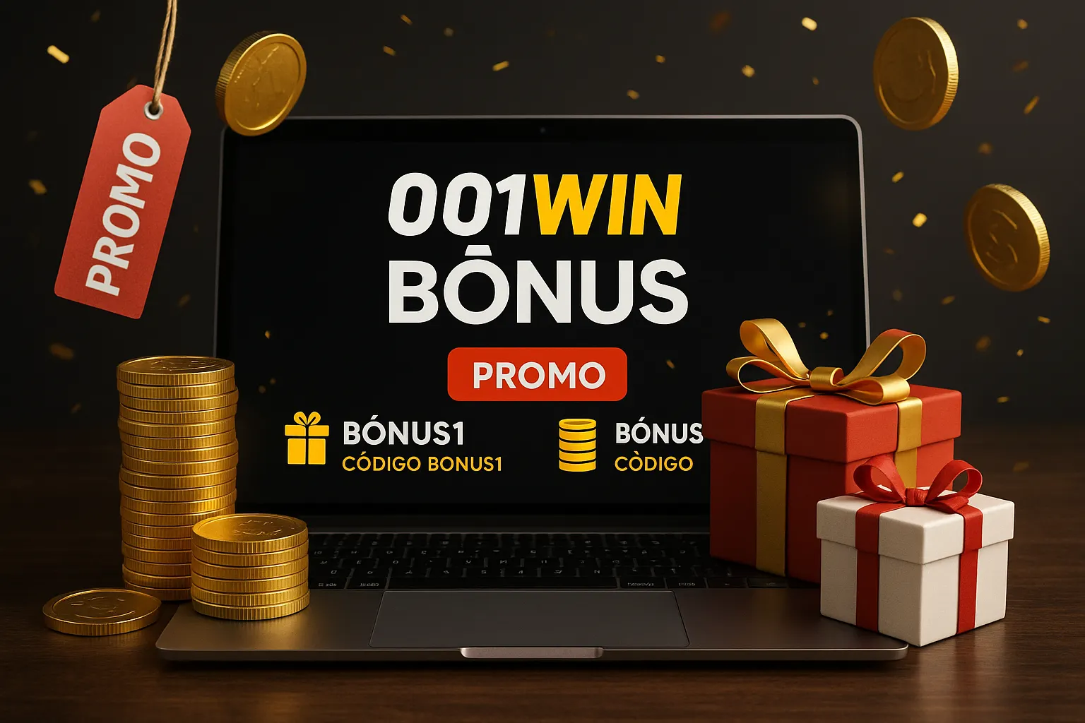O bônus promocional 001WIN é uma ótima maneira de começar sua aventura