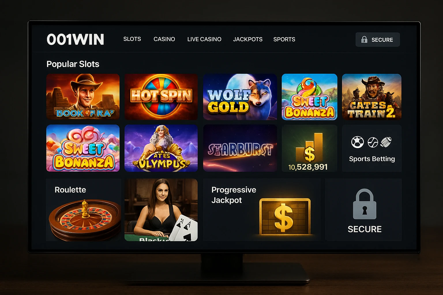 Jogos de cassino online 001WIN